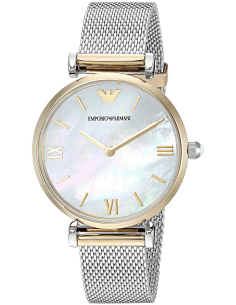 Montre-bracelet Femme Emporio Armani AR2068 Cadran Nacre et Boîtier Or