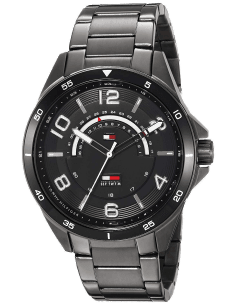 Montre Homme Tommy Hilfiger 1791393 Acier Noir et Gris
