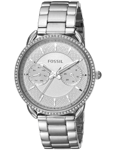 Montre Fossil Tailor ES4262 pour Femme, Cadran et Bracelet Argent Acier Inoxydable