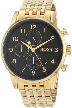 Montre Hugo Boss Navigator 1513531 Bracelet en acier doré