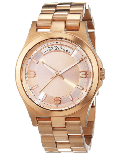 Montre Femme Marc Jacobs Baby Dave MBM3232 en Acier Or Rose