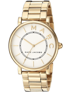 Montre Femme Marc Jacobs Roxy MJ3522 Cadran Blanc Bracelet Or