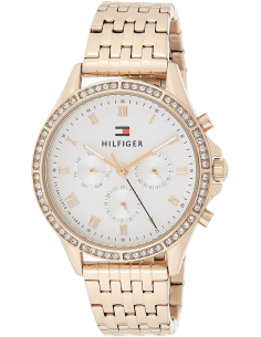 Montre Tommy Hilfiger Ari 1781978 Femme - Boîtier Or Rose, Cadran Argent
