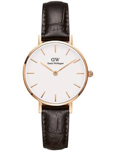 Montre Femme Daniel Wellington Classic Petite DW00100232 en Or Rose et Cadran Blanc