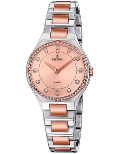 Montre Festina Trend F20226/4 pour Femme en Acier Or Rose