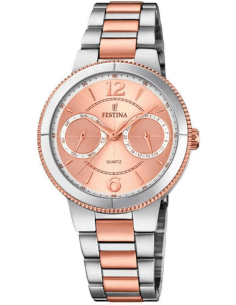 Montre Festina F20207/2 Femme en Acier Or Rose - Cadran 35mm