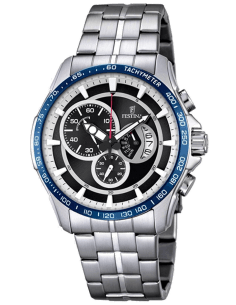 Montre Homme Festina F6850/1 Sport Acier Argenté Cadran Noir