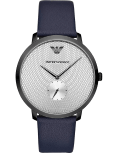 Montre Homme Emporio Armani Retro AR11214 bracelet cuir bleu