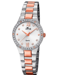 Montre Femme Lotus L18461/2 en Acier Or Rose