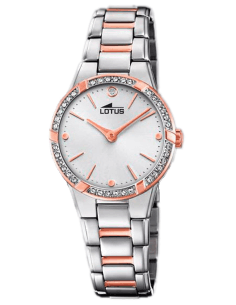 Montre Femme Lotus L18455/2 en Acier Argenté