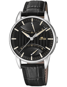 Montre Homme Lotus L18429/4 Noir Cadran 40mm Bracelet Cuir