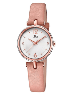 Montre Lotus pour Femme L18459/2 en Acier et Cuir Rose