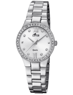 Montre Femme Lotus L18460/1 en acier argenté