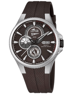 Montre Homme Lotus L18318/3 Cadran et Bracelet Marron Cuir