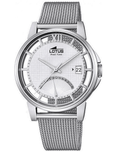 Montre Homme Lotus L18326/1 à Cadran Squelette Argent