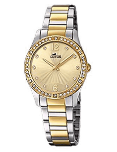 Montre Femme Lotus Grace L18384/1 en Or et Acier