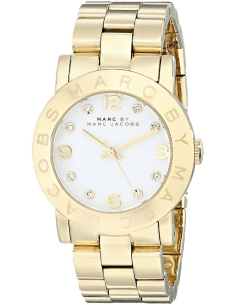 Montre Femme Marc Jacobs Amy MBM3056 Ronde dorée
