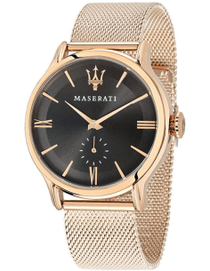 Montre Homme Maserati Epoca R8853118004 en maille milanaise or rose