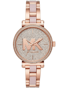 Montre Femme Michael Kors Sofie MK4336 en acier or rose