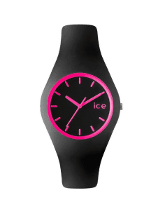 Montre Femme Ice-Watch Ice-Crazy en Silicone Noir - Réf. ICE.CY.PK.U.S.13