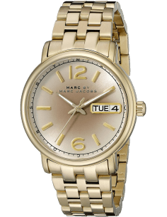 Montre Femme Marc Jacobs Fergus Or et Acier - Réf. MBM3429