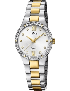 Montre Femme Lotus L18461/1 en Acier Inoxydable Argent