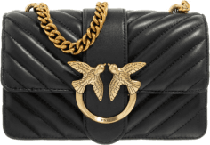 Sac à main bandoulière Pinko Love One Mini en cuir pour femme