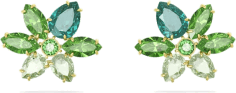 Boucles d'oreilles Swarovski Gema 5658400 en cristaux verts