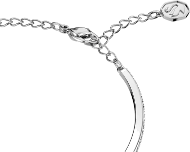 Bracelet Swarovski Jonc Millenia en métal rhodié vue 2