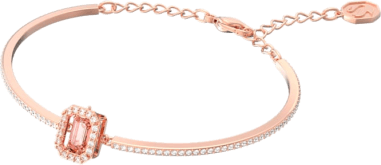 Bracelet Swarovski Jonc Millenia en métal rhodié vue 2