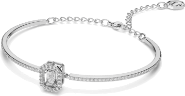 Bracelet Swarovski Jonc Millenia en métal rhodié
