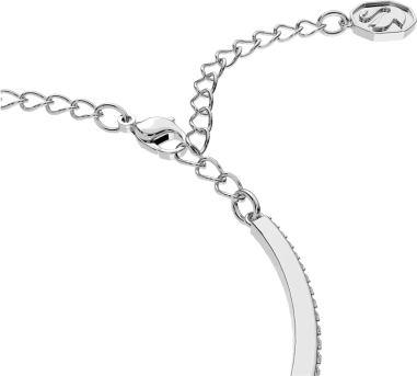 Bracelet Swarovski Jonc Millenia en métal rhodié vue 2