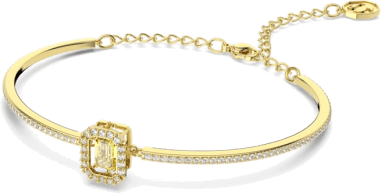 Bracelet Swarovski Jonc Millenia en métal rhodié