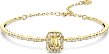 Bracelet Swarovski Jonc Millenia en métal rhodié vue 5