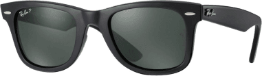 Lunettes de soleil Ray-Ban Wayfarer RB2140 901/58 noir polarisés