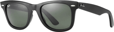 Lunettes de soleil Ray-Ban Wayfarer RB2140 901 noir G15