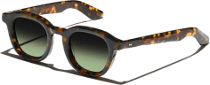 Lunettes de soleil Moscot DAHVEN rondes en acétate