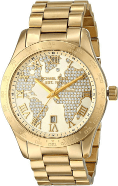 Montre Femme Michael Kors Layton MK5959 en acier doré