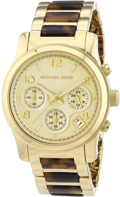 Montre Femme Michael Kors Runway MK5659 en Or et Acier