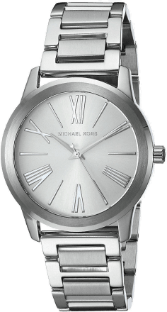 Montre-bracelet Michael Kors MK3489 pour femme en acier argenté
