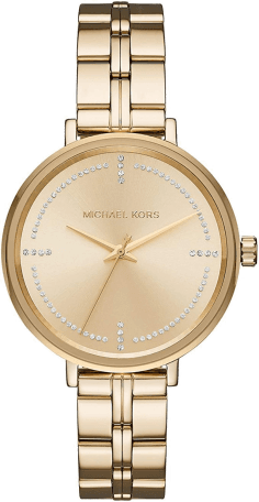 Montre Femme Michael Kors Bridgette MK3792 en acier doré