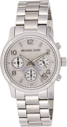 Montre Femme Michael Kors Runway MK5304 en Acier Argenté