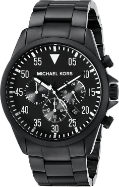 Montre Homme Michael Kors MK8414 Chronographe Aviateur Noir Acier
