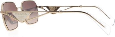 Lunettes de soleil Prada PR A51S monture métal vue 3
