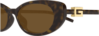 Lunettes de Soleil Gucci GG1680S en acétate vue 3