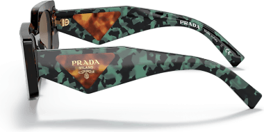 Lunettes de soleil Prada PR 15YS 2AU06B en acétate vue 3
