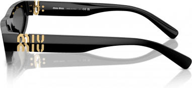 Lunettes de Soleil Miu Miu MU 07ZS en acétate vue 3