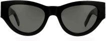 Lunettes de soleil Saint Laurent SL M94 en acétate noir