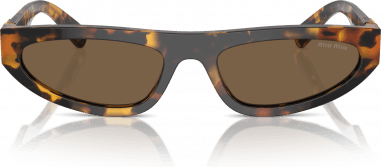 Lunettes de Soleil Miu Miu MU 07ZS en acétate vue 2