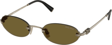 Lunettes de soleil Miu Miu MU A54S en métal